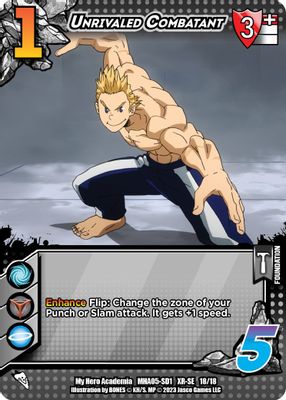 Unrivaled Combatant (XR)