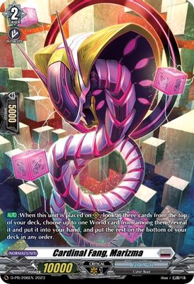 Cardinal Fang, Marizma (206)