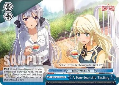 A Fan-tea-stic Tasting