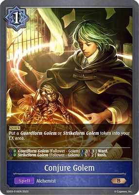 Conjure Golem