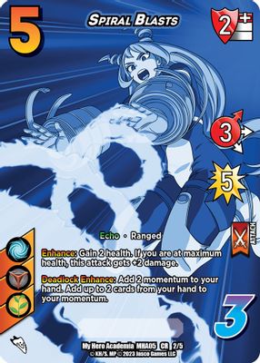 Spiral Blasts (Chrome Rare)