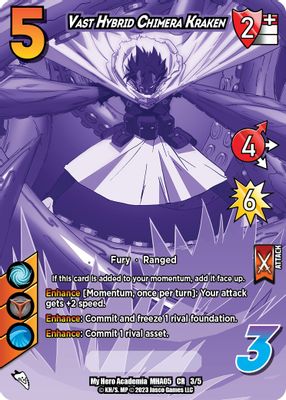 Vast Hybrid Chimera Kraken (Chrome Rare)