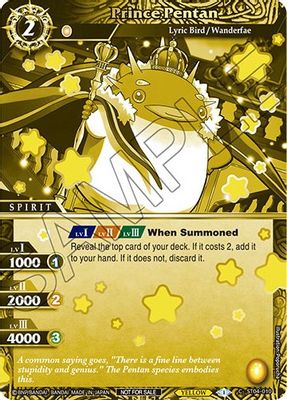 Prince Pentan (Finalist Card Set Vol. 2)