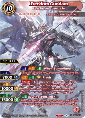 Freedom Gundam - Rage Dragon Emperor Ira