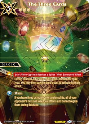 The Three Cards (SPR)