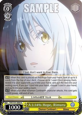 A 3.14% Hope, Rimuru