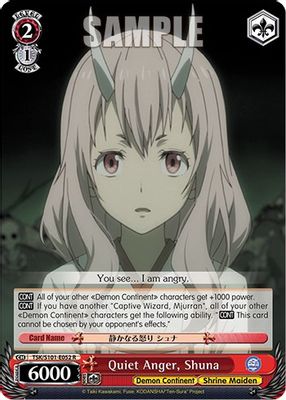 Quiet Anger, Shuna