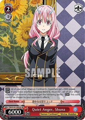 Quiet Anger, Shuna (SR)