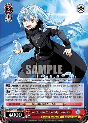 Conclusion to Enmity, Rimuru (SR)