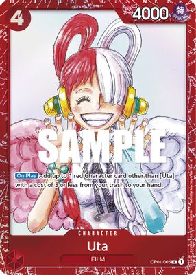 Uta (Premium Card Collection -ONE PIECE FILM RED Edition-)
