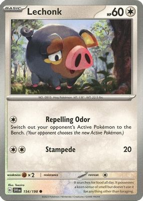 Lechonk - 154/198 (Holo)