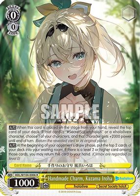 Handmade Charm, Kazama Iroha