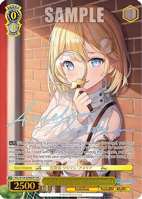 Great Detective, Watson Amelia (SSP)