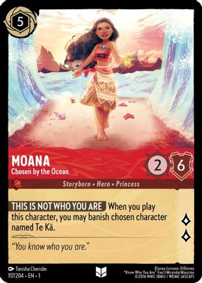 Moana - Chosen by the Ocean