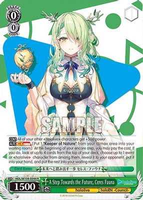 A Step Towards the Future, Ceres Fauna