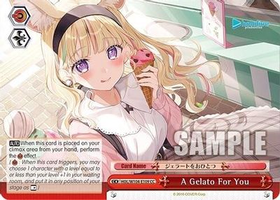 A Gelato For You