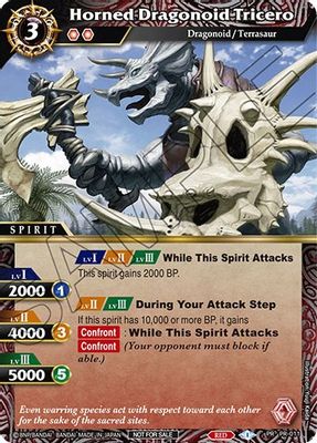 Horned Dragonoid Tricero