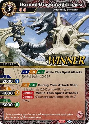 Horned Dragonoid Tricero (Winner)