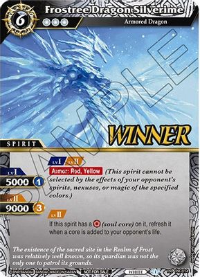 Frostree Dragon Silverime (Winner)