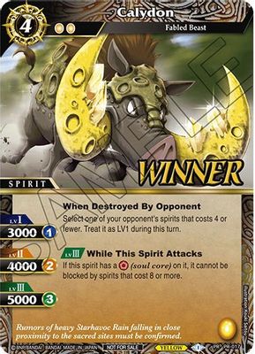 Calydon (Winner)