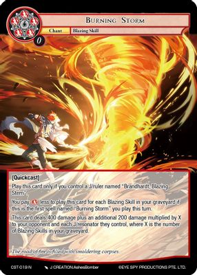 Burning Storm