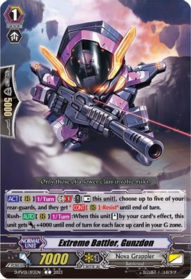 Extreme Battler, Gunzdon