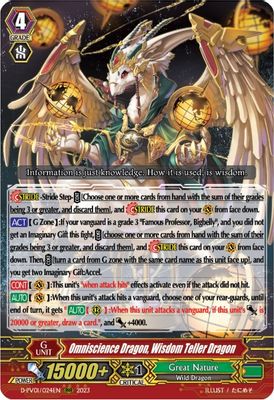 Omniscience Dragon, Wisdom Teller Dragon
