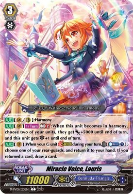 Miracle Voice, Lauris