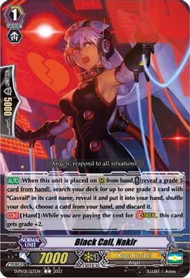 Black Call, Nakir