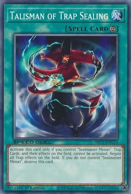 Talisman of Trap Sealing