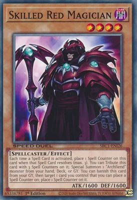 Skilled Red Magician