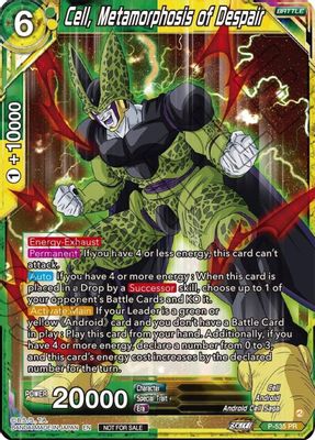 Cell, Metamorphosis of Despair (Zenkai Series Tournament Pack Vol.5)
