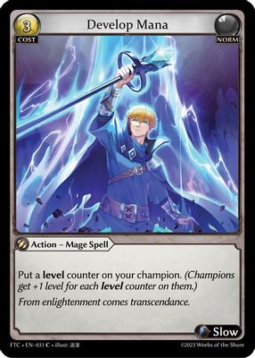 Develop Mana