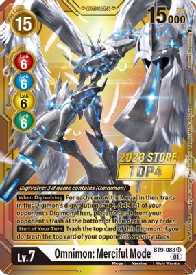 Omnimon: Merciful Mode (2023 Store Top 4)