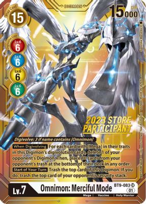 Omnimon: Merciful Mode (2023 Store Participant)