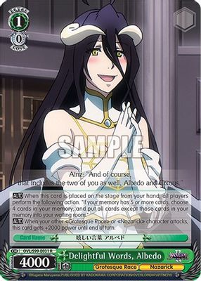 Delightful Words, Albedo