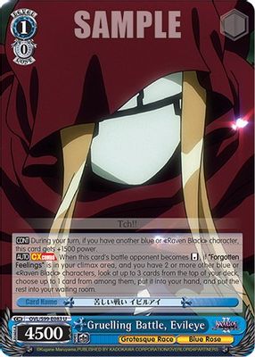 Gruelling Battle, Evileye