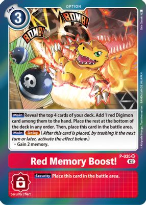 Red Memory Boost! (Resurgence Booster Reprint)