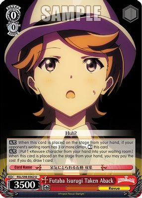 Futaba Isurugi Taken Aback