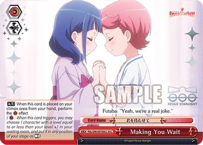 Making You Wait (SCC)