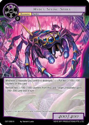 Hyde's Spying Spider