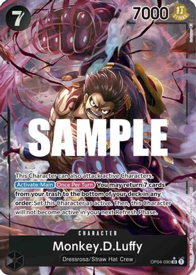 Monkey.D.Luffy (090) (Alternate Art)