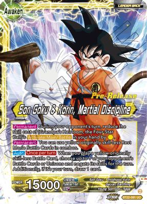 Son Goku // Son Goku & Korin, Martial Discipline