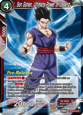 Son Gohan, Ultimate Power of Legend