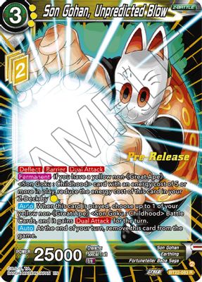 Son Gohan, Unpredicted Blow