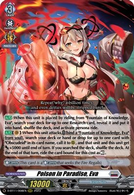 Poison in Paradise, Eva