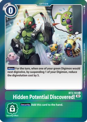 Hidden Potential Discovered! (Resurgence Booster Reprint)