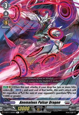 Anomalous Pulsar Dragon