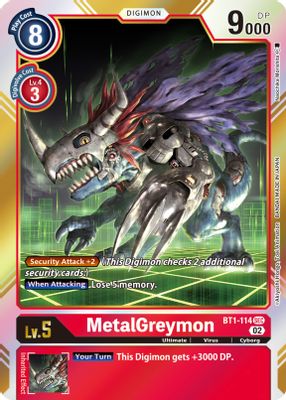 MetalGreymon (Resurgence Booster Reprint)