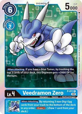Veedramon Zero - P-011 (Resurgence Booster Reprint)
